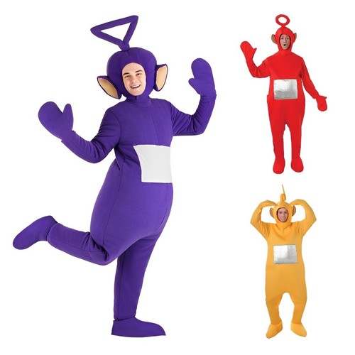 UK Adult Teletubbies Costume Halloween Cosplay Carnivail Outfits