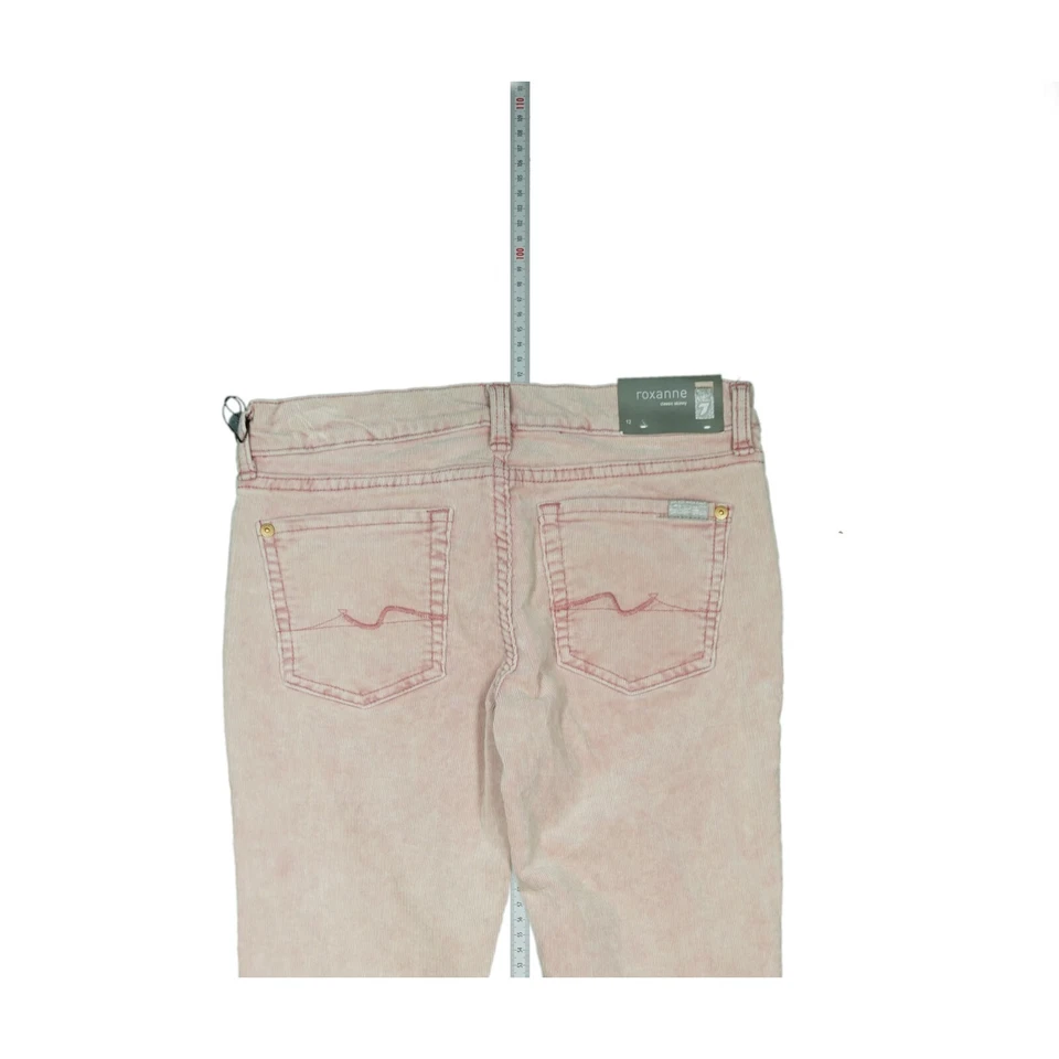 7 for all mankind Kinder Mädchen Girl Cord Jeans Hose skinny Gr.12 used Rosa NEU - Bild 4 von 4