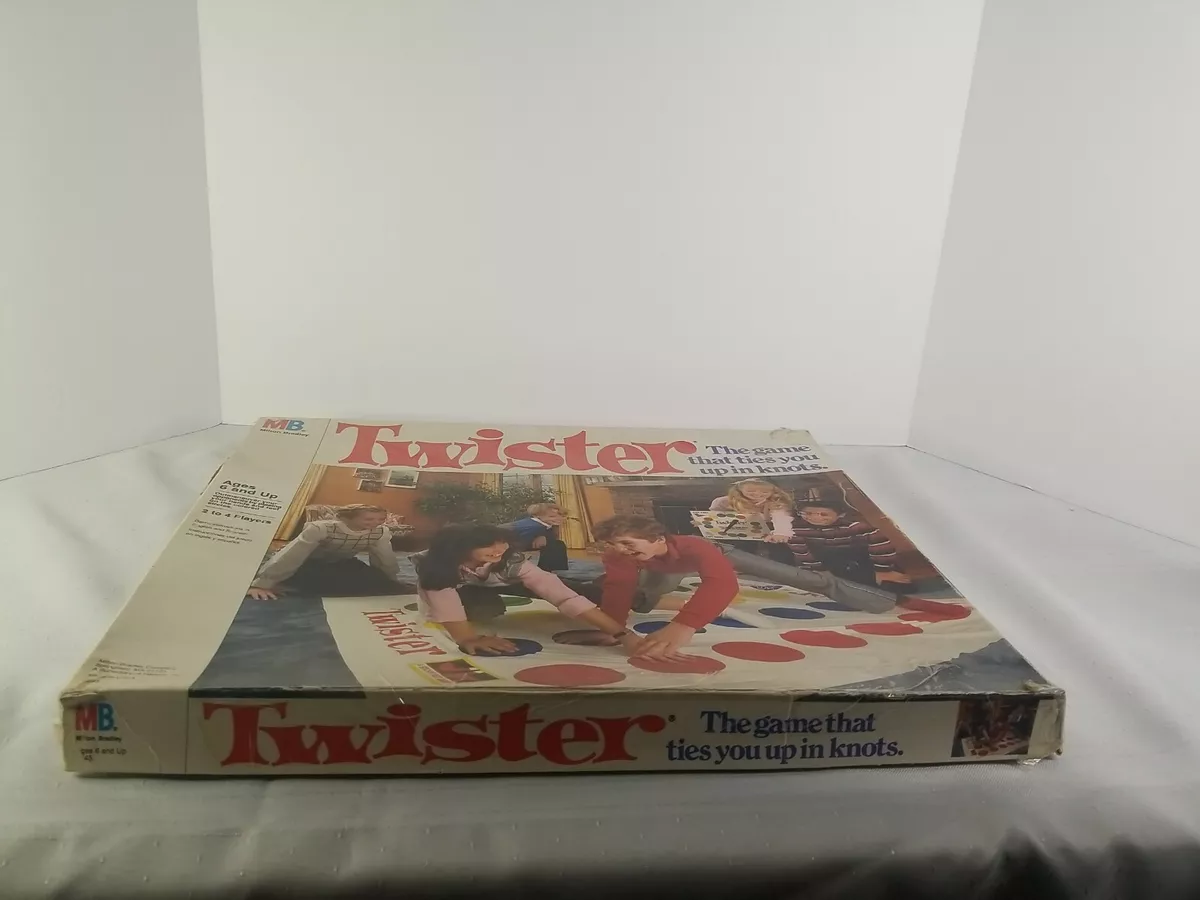 Vintage 1966 Milton Bradley TWISTER GAME Original First 