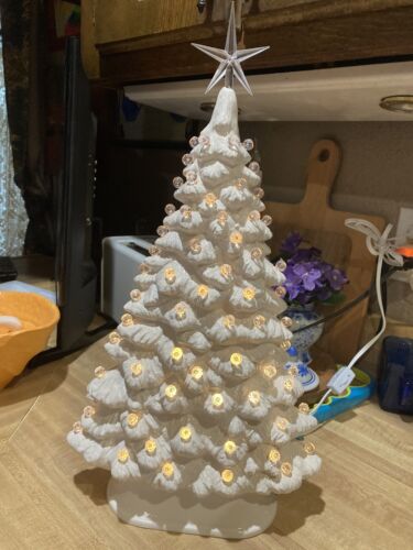 White Ceramic Window Tree