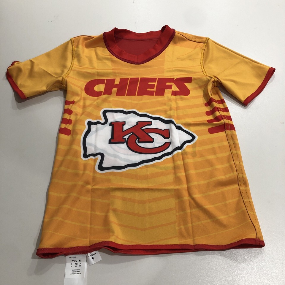 NFL Kid's Reversible Kansas City Chiefs Jersey Shirt Small eBay