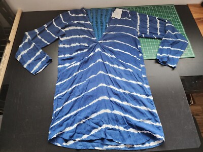 Acacia Long Sleeve Dress In Pacific Tides Size L Blue Tie dye 100% Rayon | eBay Acacia Long Sleeve Dress In Pacific Tides Size L Blue Tie dye 100% Rayon | eBay
