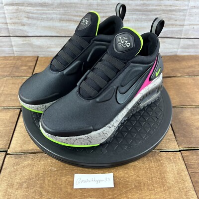 Nike Adapt Auto Max Black Fireberry Volt CZ6804-001 (Men Size 4