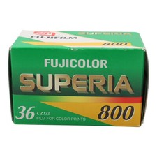 Fujifilm Superia 800 36 Exp. 24 x 36 mm Color Film