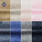 Perforated Pin Dot Stretch Faux Suede Leatherette Fabric Jacket Auto Seating 56"