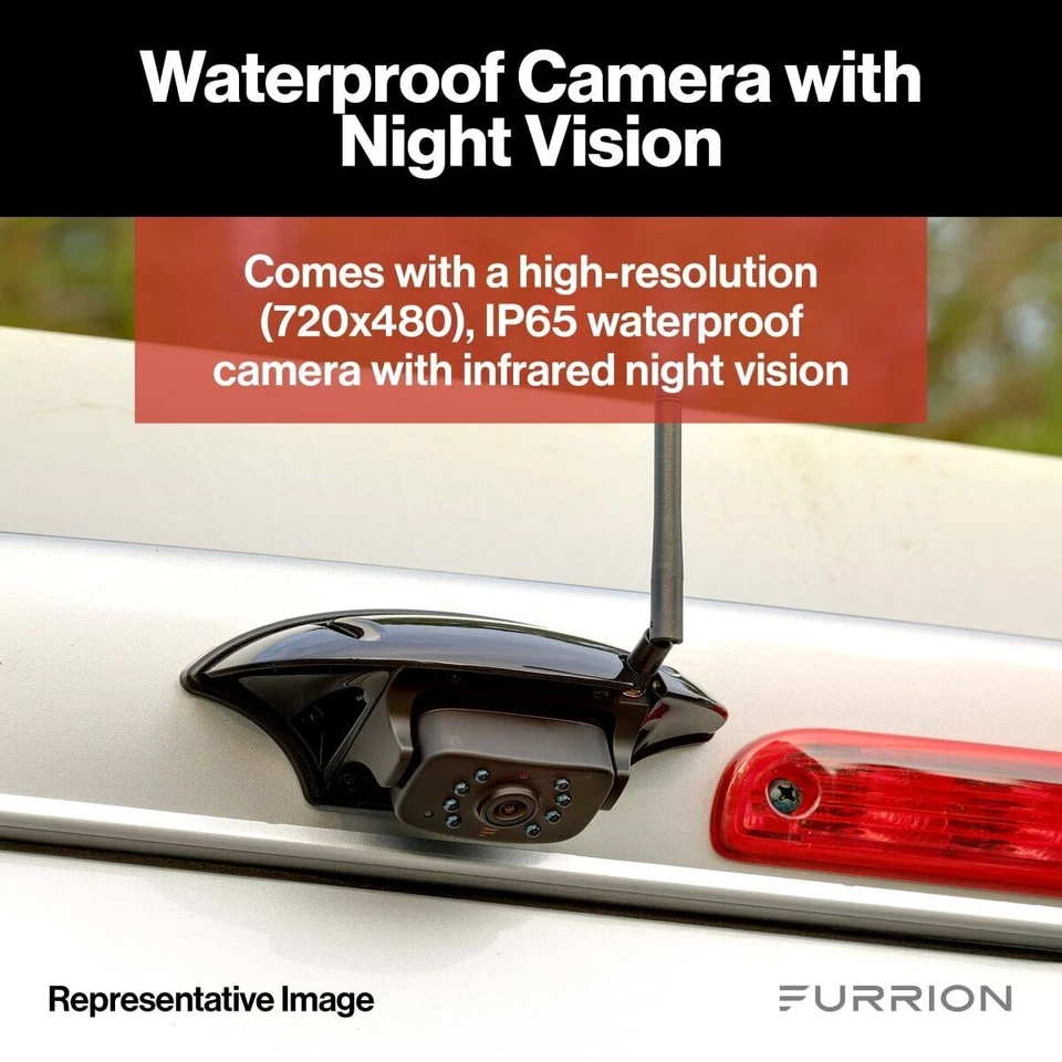Furrion Vision S Wireless RV Backup Camera System with 4.3" Monitor FOS43TASF - Image 4 of 4