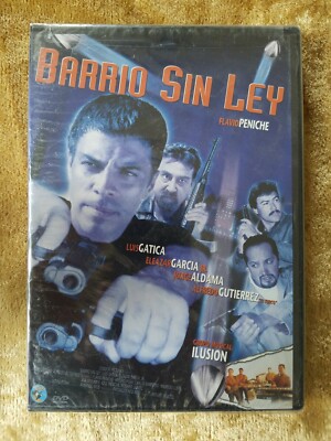 *DVD NUEVO* BARRIO SIN LEY Flavio Peniche Luis Gatica Gpo Ilusion Y Jorge Aldama