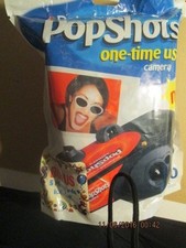 Polaroid instant Popshots one-time use collectible camera 6/2001 sealed in packa