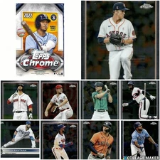 2022 Topps Chrome Baseball - You Pick - Complete Your Set- 5 FREE