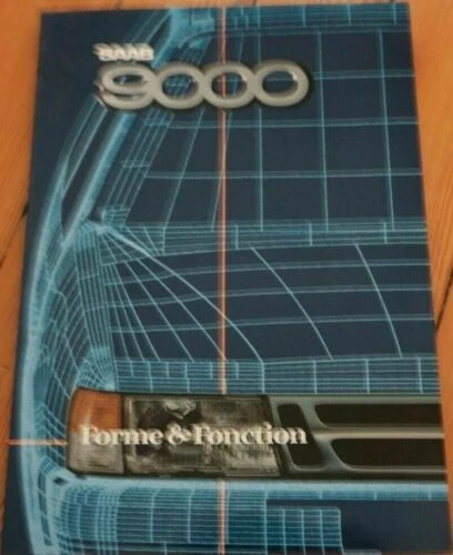 Revues et manuels automobile brochures Saab