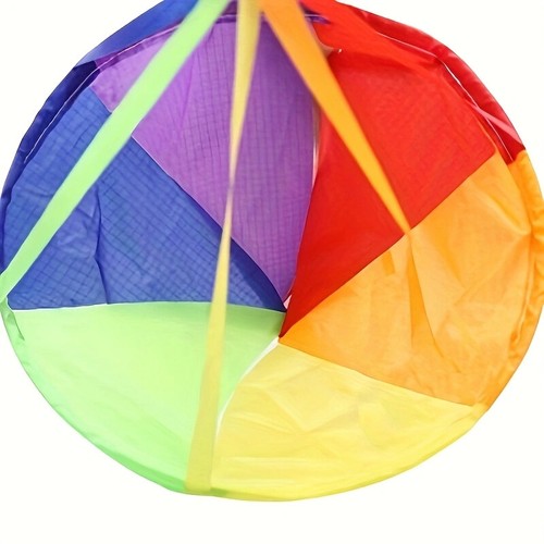 62" Rainbow Wind Spinner Windsock Kite Tail Colorful for Garden Yard Outdoor Kid - Picture 6 of 8
