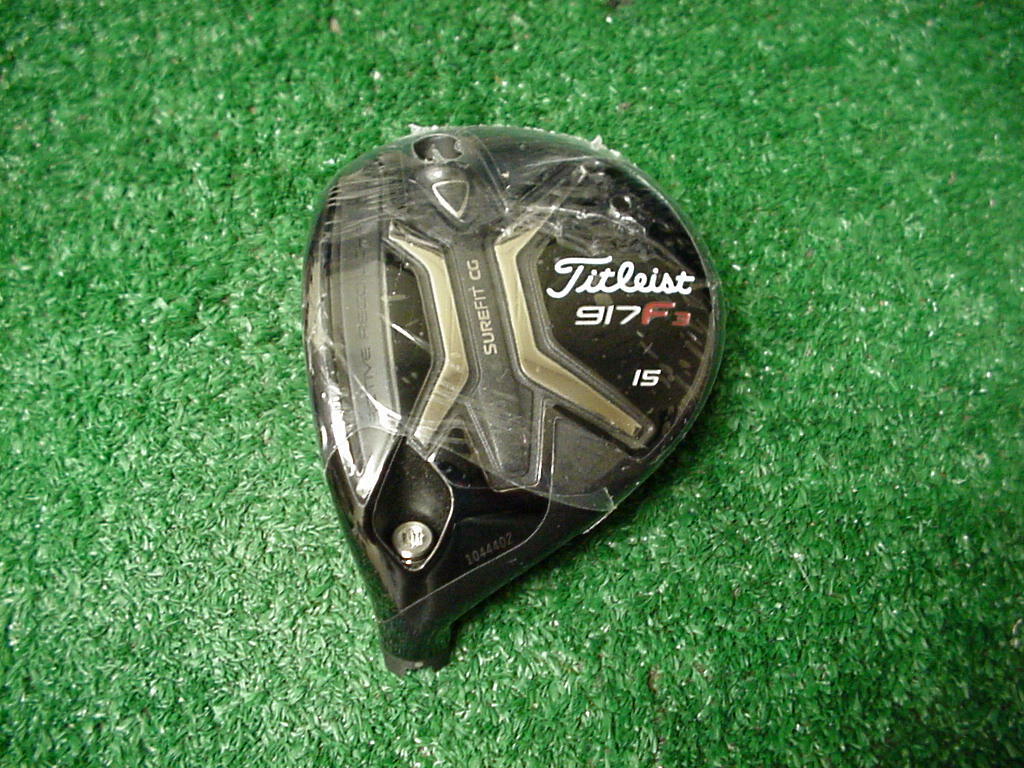 Left Hand Brand New Titleist 917 F3 917F3 15 degree 3 Wood