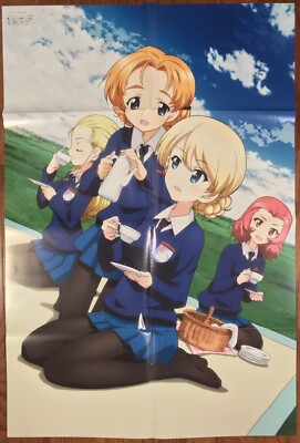 ユリ⭐︎様 Double Sided Anime Poster: Yuru Yuri, Girls und Panzer | eBay