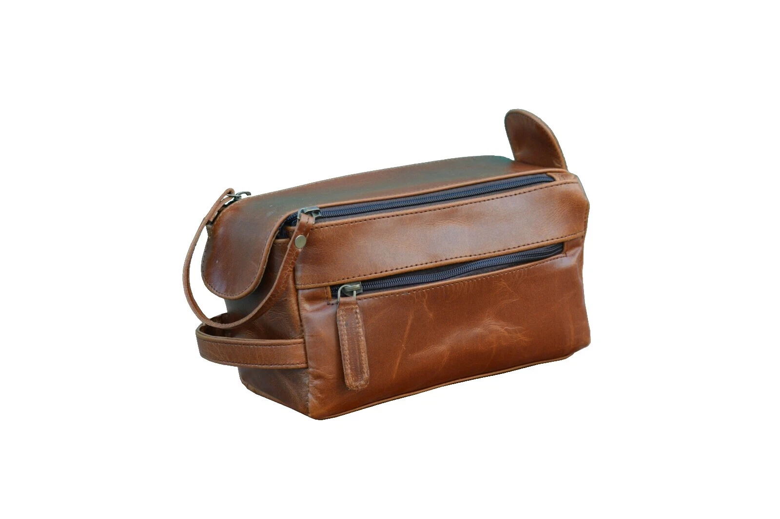 Bolsos de cuero sintético hechos a mano para hombre