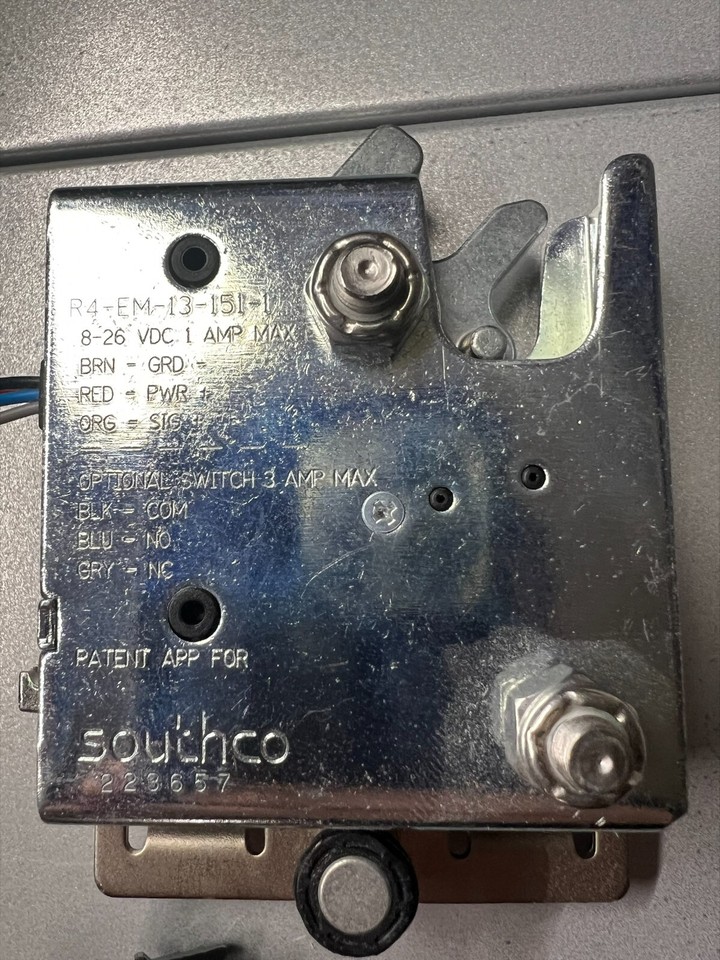Southco R4 Em 836 340 Electronic Rotary Latch, Pull at best price in Southco R4 Em 836 340 Electronic Rotary Latch, Pull at best price in
