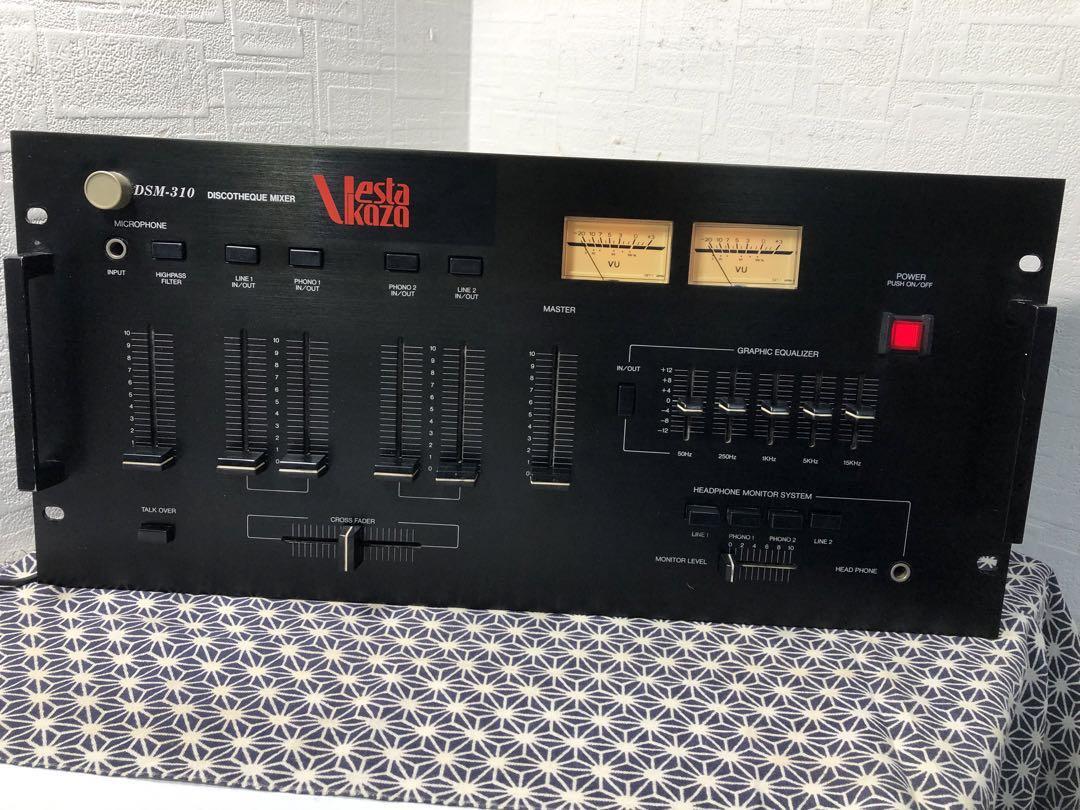 【希少】Vestax ベスタクス DSM310pro ヴィンテージ DJミキサー VESTAX DSM-310 ビンテージDJミキサー
