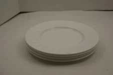 Housewares International Blue Harbor White Bone China 10 1/8” Dinner Plate Lot 4