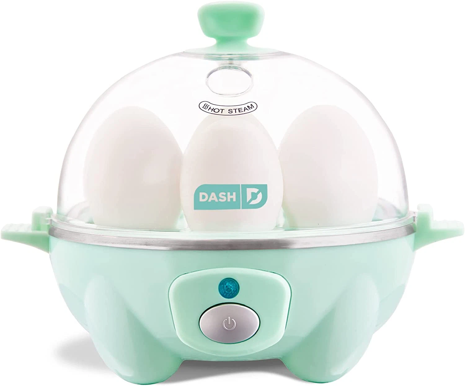 Rapid Egg Cooker: 6 Egg Capacity Electric Egg Cooker for Hard Boiled Eggs, Poach