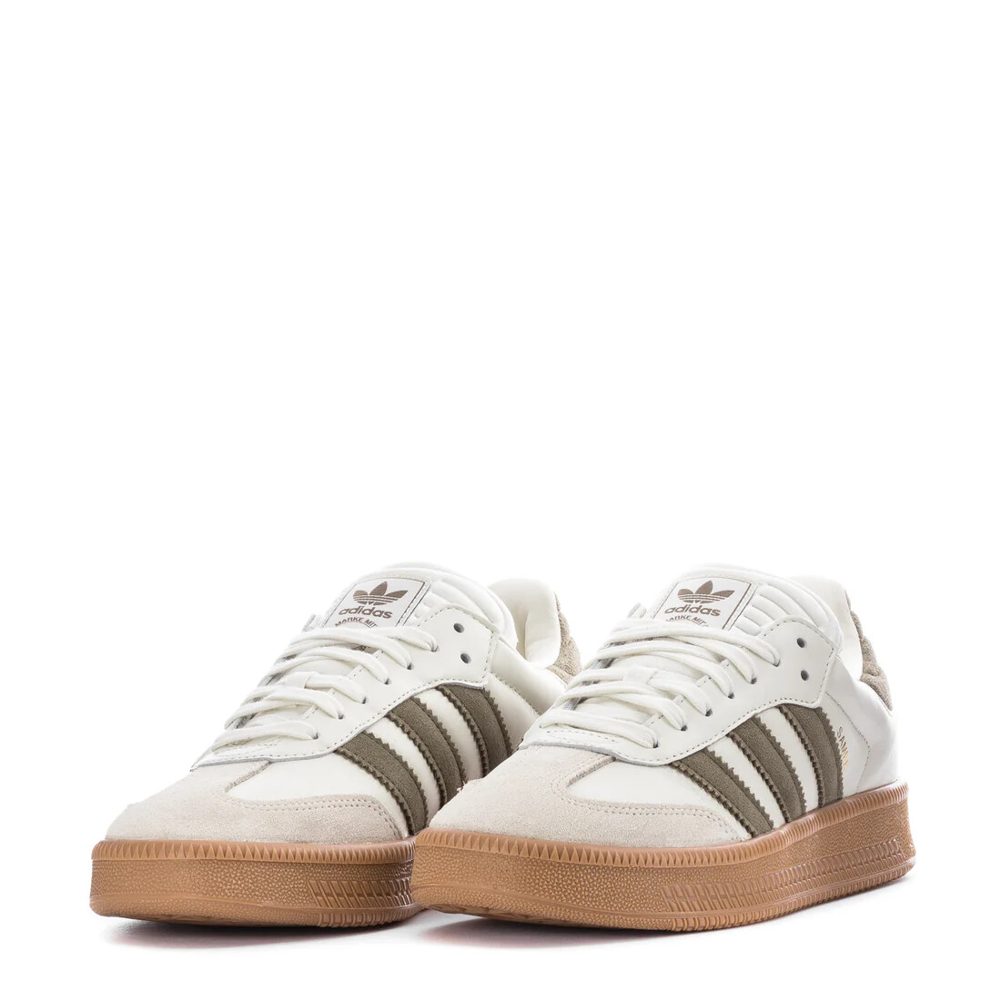 adidas Samba XLG Shoes JP9896 Ivory/Olive Strata/Gum Shoes | eBay