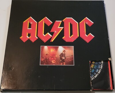 AC/DC  Coffret 3 Disques  1980 Atlantic 60149  3 LP Box Set + Single  France VG+