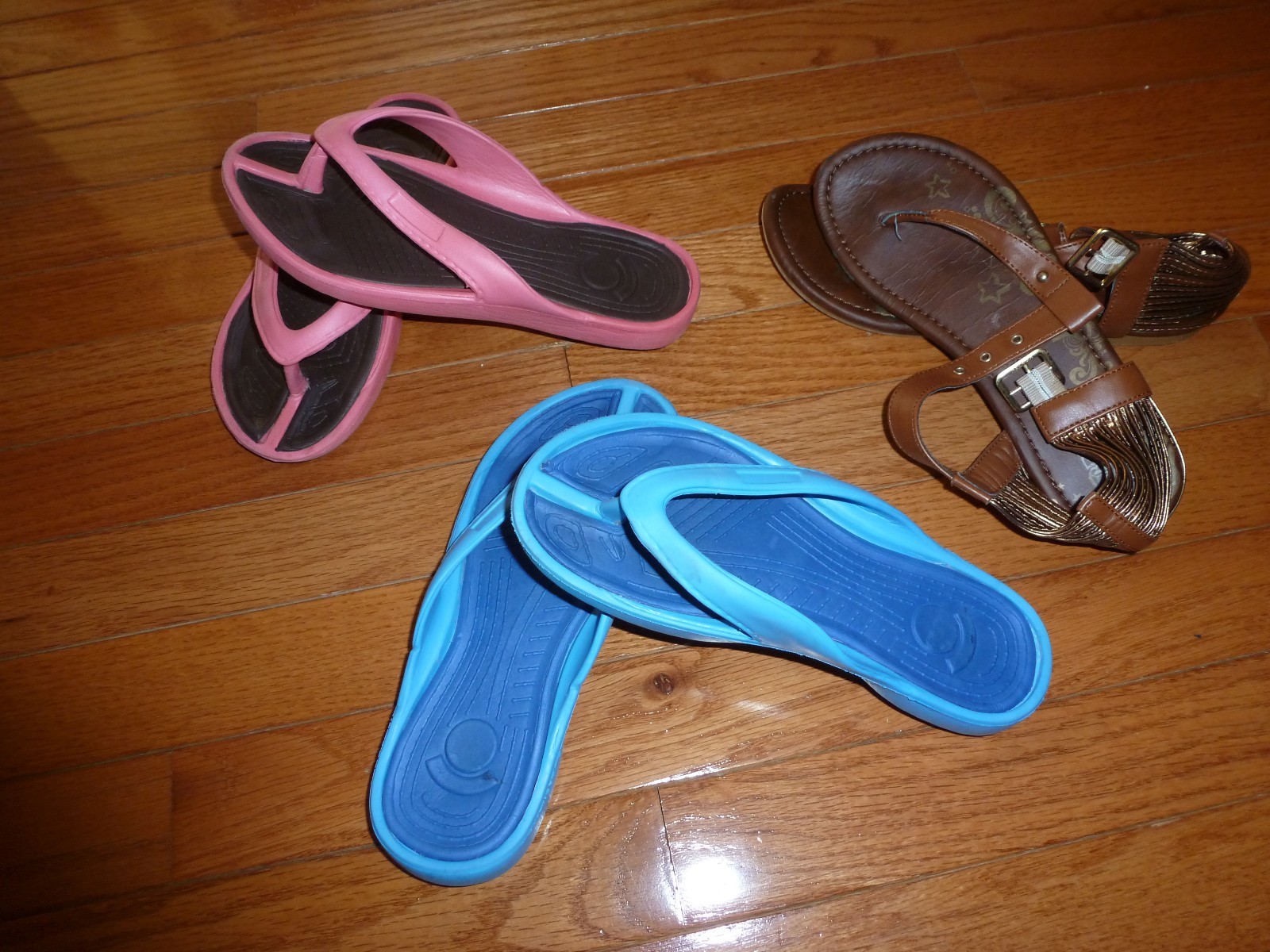 Lotto sandali bambina taglia 5