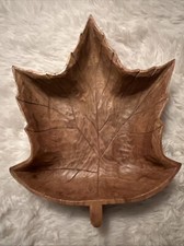 Vintage Large Hand Carved Solid One Piece Woo...