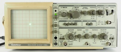 ナショナルOS-2000R GoldStar Oscilloscope OS-9100P 100 MHz Test Equipment | eBay