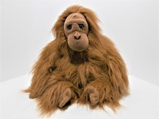 Miyoni by Aurora 13 Plush Stuffed Animal Sitting ORANGUTAN
