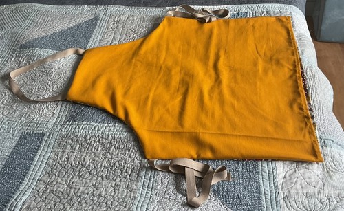 Handmade Reversible Apron Wipeable One Side Adult - Picture 4 of 5