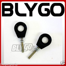Black 12mm 76mm Chain Adjuster BoltsTensioner PIT PRO Trail Quad Dirt Bike ATV