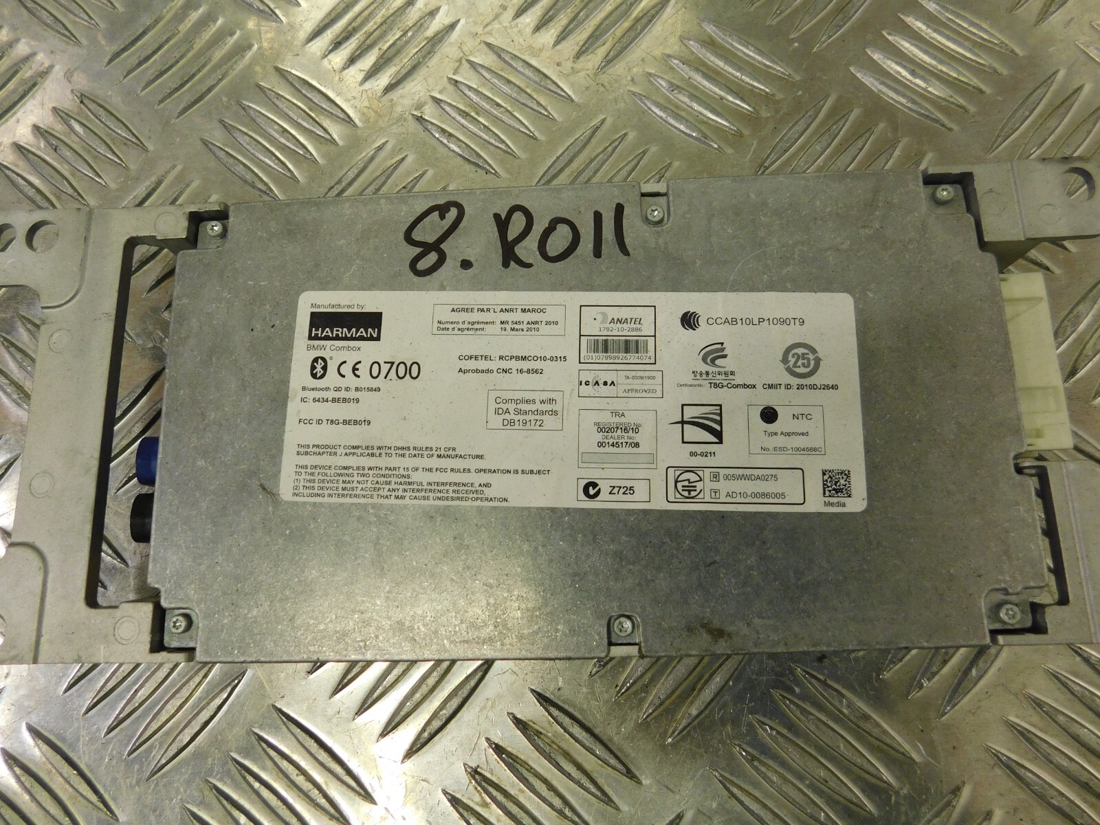 9257150 Bmw 5 Series F10 F11 Handsfree Bluetooth Control Module