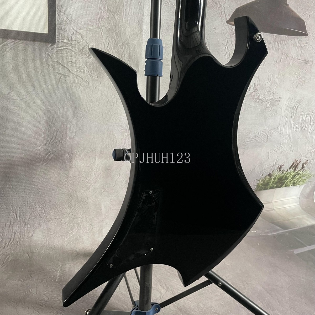 Custom Ignitor BC Style Black Electric Guitar Modern Solid Custom Ignitor BC Style Black Electric Guitar Modern Solid