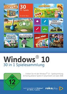 Windows 10 30 in 1 Spielesammlung [PC] von rokapublish | Game | Zustand gut