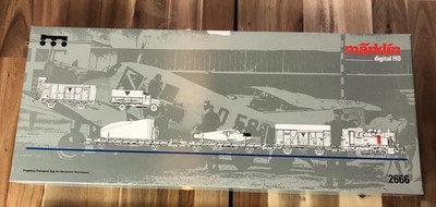 Marklin 2666  Zugpackung Junkers- Flugzeug-Transport-Zug.  TOP + OVP RG 