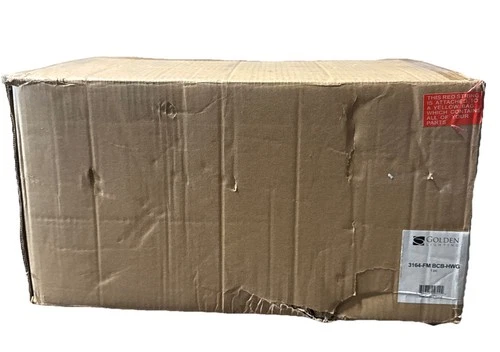 Golden Lighting Aenon BCB 3 Light Flush, Bronze/Hammered Water - 3164-FMBCB-HWG - Picture 2 of 2