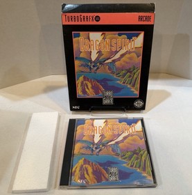Dragon Spirit Complete in Box! Turbografx 16 TG16 NEC