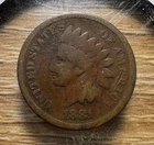 1881 Indian Head Cent - Actual Coin Shown - Free Shipping & Tracking INV#2