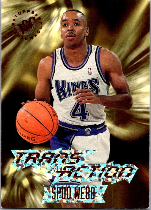 1995-96 Stadium Club #T93 Spud Webb Members Only Red Foil