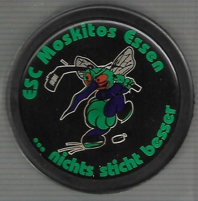 Eishockey Puck EMBLEM  ESC MOSKITOS ESSEN       DEL NHL
