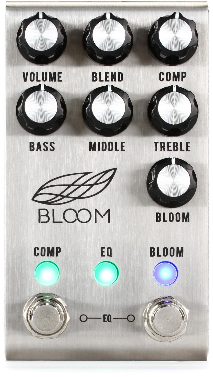 Педаль компрессора Jackson Audio Bloom - Нержавеющая сталь