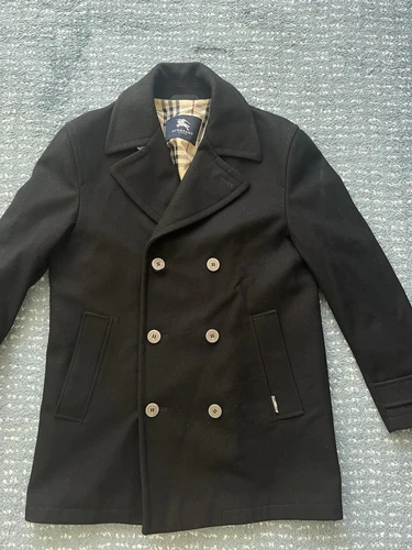Burberry Coat size 46 IT Virgin Wool