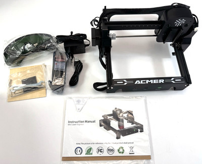 ACMER S1 2.5W Laser Graviermaschine Mini Engraver Holz Metall Acryl Gravierer NE