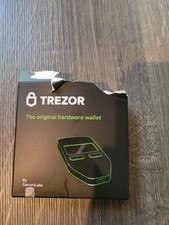 Trezor One Hardware Wallet - Black - Open Box, barely used