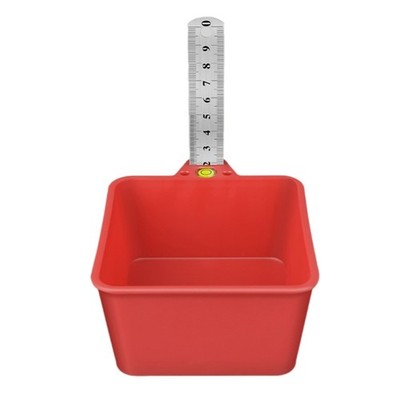 Bubble Level Ruler Box Horizontal Line Measuring Tool Tiling Tool Leveling Tool