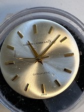 DE COLECCIÓN GIRARD PERREGAUX CAL. 31 RELOJ PULSERA GIROSCÓPICO MOVIMIENTO Y ESFERA, ¡FUNCIONANDO!