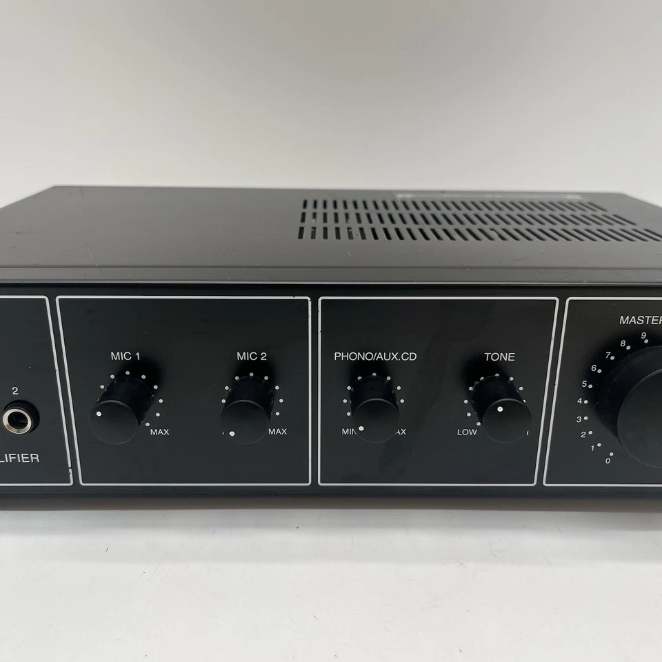Monacor PA-402 Verstärker Amplifier PA-Anlage HiFi 2x 40W - Bild 3 von 4