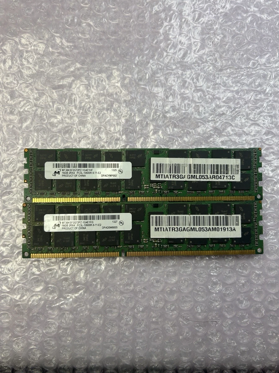 PC3-10600 (DDR3-1333) Bus Speed Server RAM 32 GB Capacity per