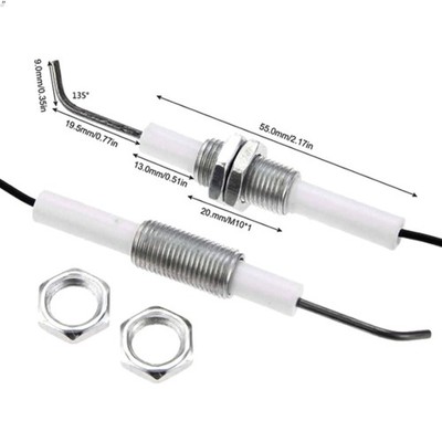 11.8  Universal LP Propane Natural Push Button Piezo Igniter Kit for Gas Gril...