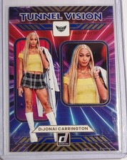 🔥 DiJonai Carrington 2025 Donruss WNBA Tunnel Vision Press Proof Blue #5 🔥🏀