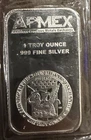 APMEX 1 Troy Ounce .999 Fine Silver Bar